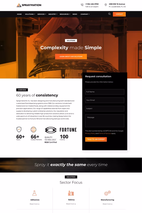 Spraymation Homepage 1440px