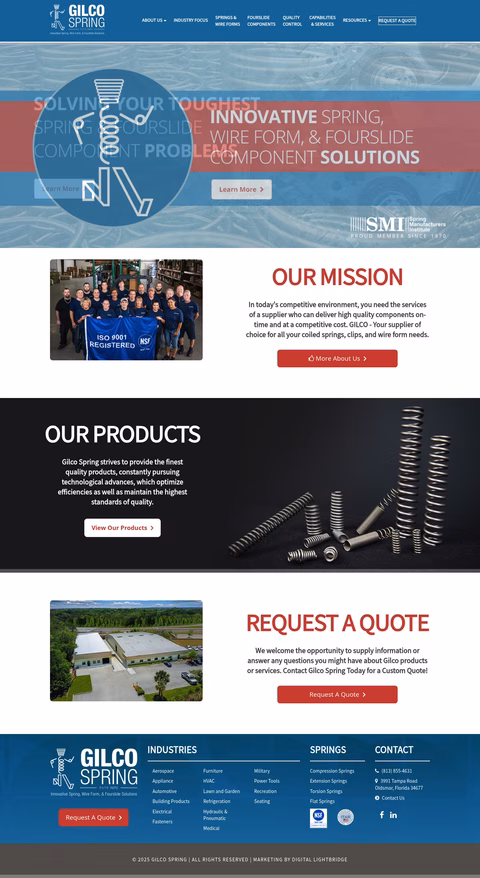 Gilco-Spring Homepage 1440px