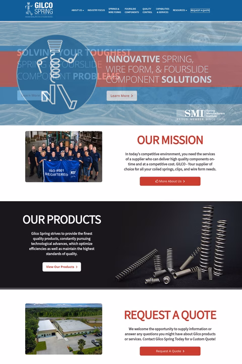 Gilco-Spring Homepage 1440px