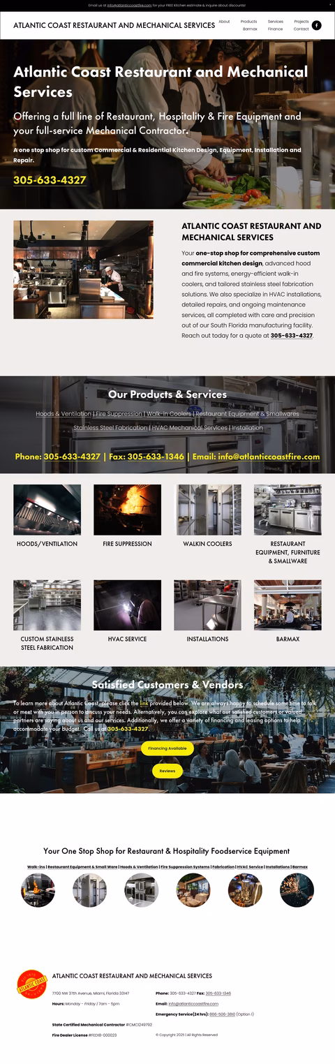 Atlantic-Coast-Restaurant-And-Mechanical-Services Homepage 1440px