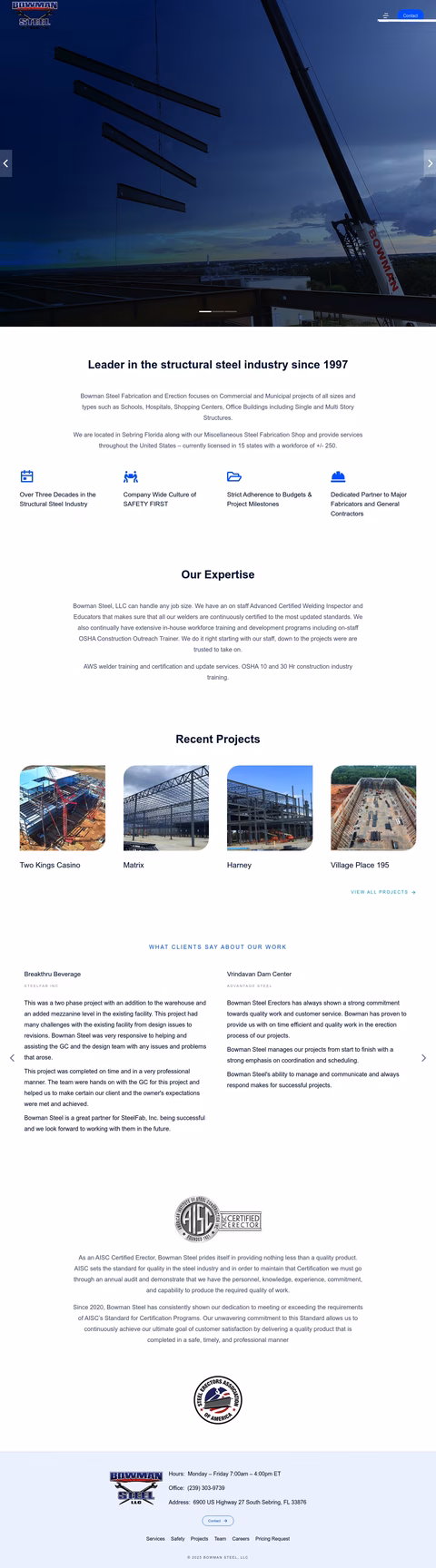 Bowman-Steel Homepage 1440px