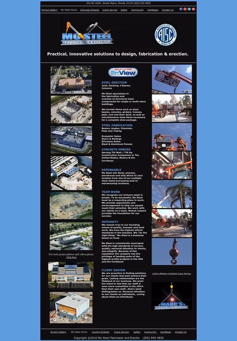 Mo-Steel-Fabricator-Erector Homepage 1440px