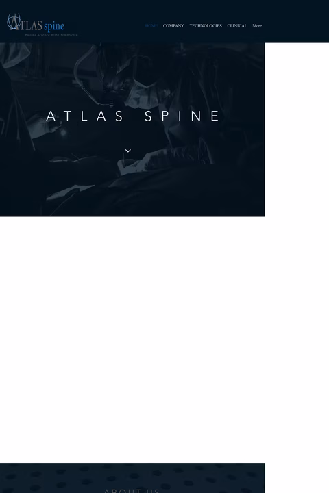Atlas-Spine Homepage 1440px