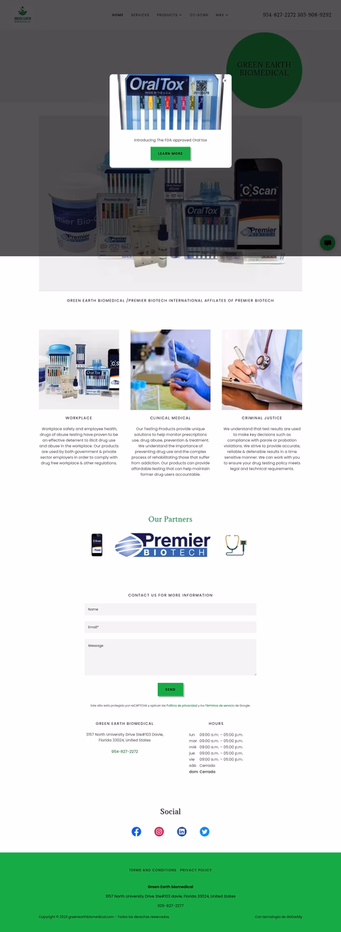 Green-Earth-Biomedical Homepage 1440px