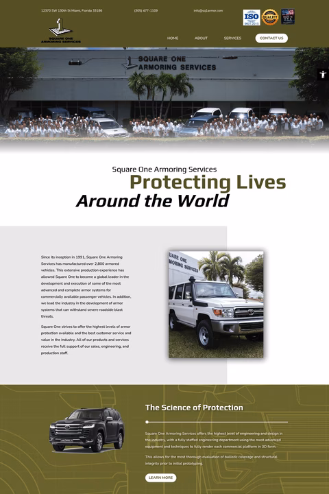 Square-One-Armoring-Services Homepage 1440px