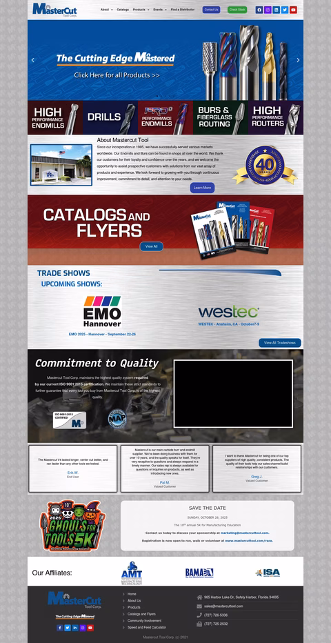 Mastercut-Tool Homepage 1440px