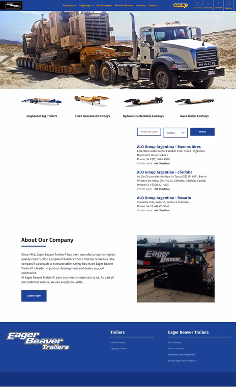 Eager-Beaver-Trailers Homepage 1440px