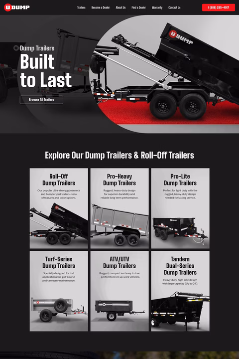 U-Dump-Trailers Homepage 1440px