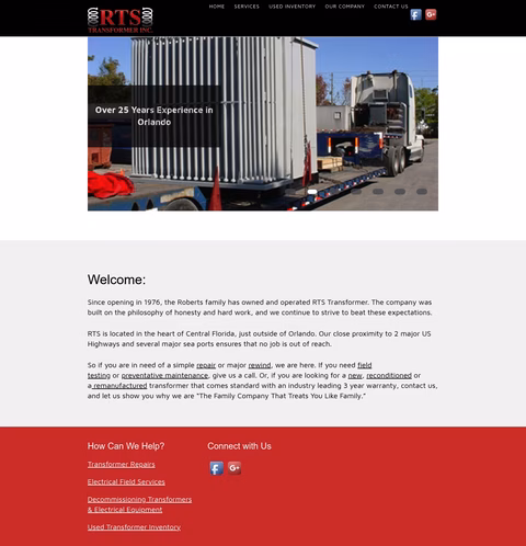 Rts-Transformer Homepage 1440px