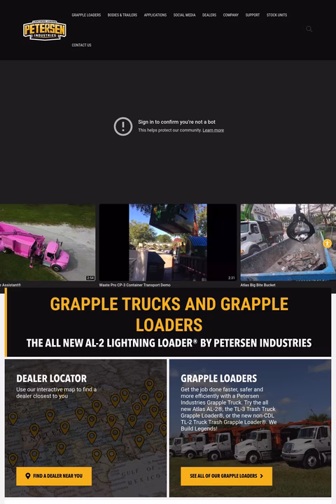 Petersen-Industries Homepage 1440px