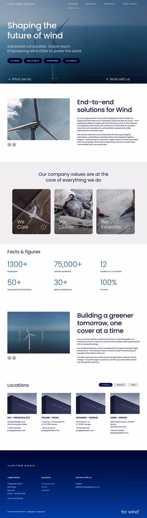 Jupiter-Bach Homepage 1440px