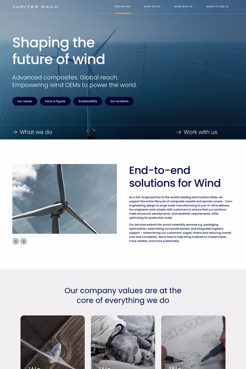 Jupiter-Bach Homepage 1440px