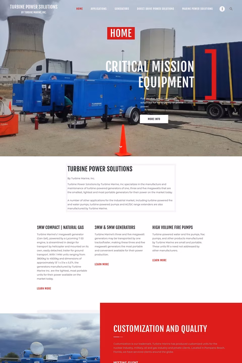 Turbine-Power-Solutions Homepage 1440px
