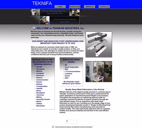 Teknifab Homepage 1440px