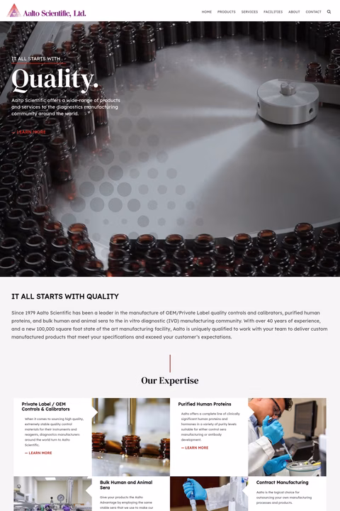 Aalto-Scientific Homepage 1440px