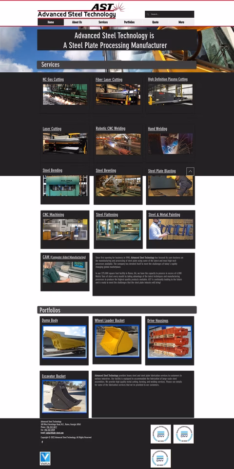 Advanced-Steel-Technology Homepage 1440px