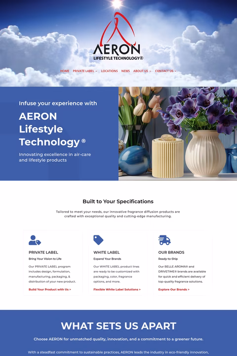 Aeron-Lifestyle-Technology Homepage 1440px