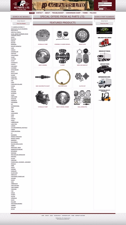 Ag-Parts-Ltd Homepage 1440px
