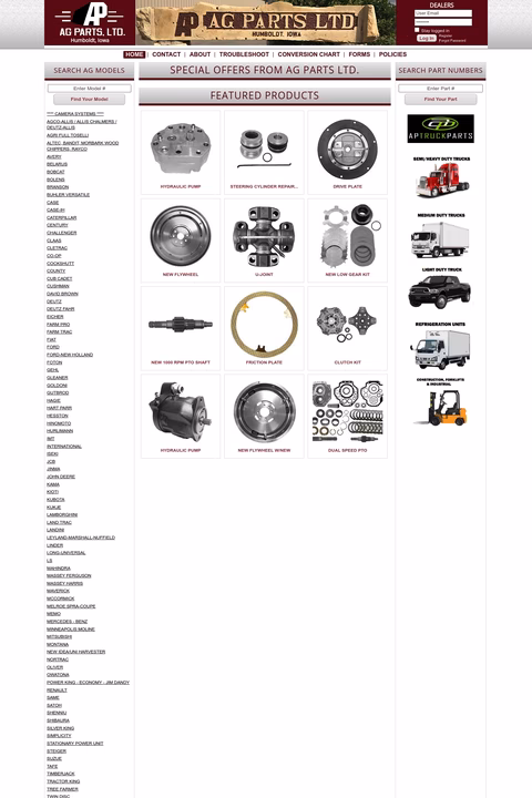 Ag-Parts-Ltd Homepage 1440px