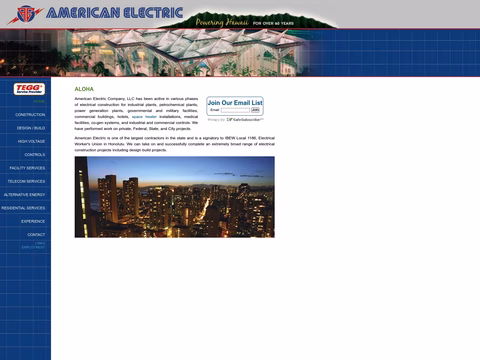American-Electric Homepage 1440px