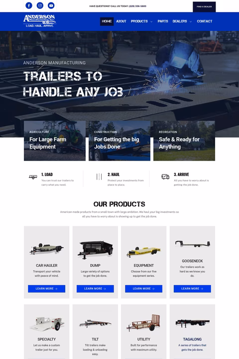 Anderson-Manufacturing Homepage 1440px