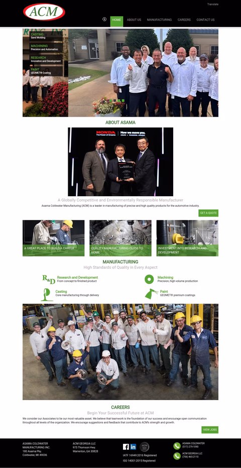 Asama-Coldwater-Manufacturing Homepage 1440px
