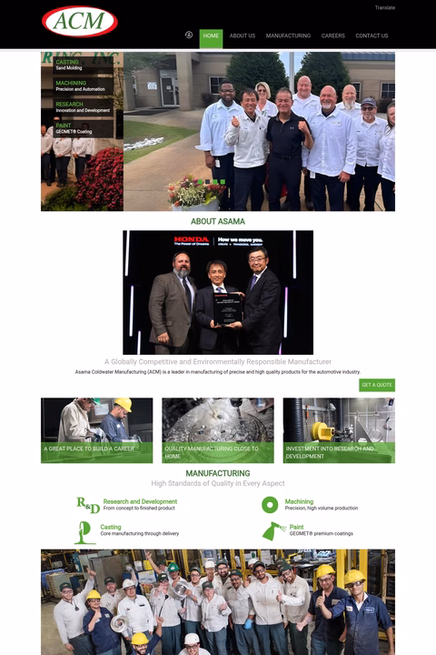 Asama-Coldwater-Manufacturing Homepage 1440px