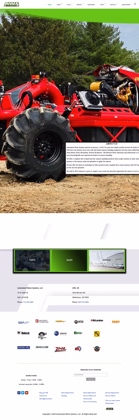 Automated-Waste-Systems Homepage 1440px