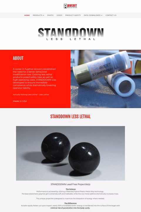 Avert-Industries Homepage 1440px