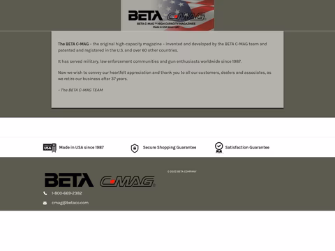 Beta-Company Homepage 1440px
