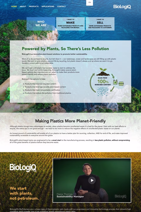 Biologiq Homepage 1440px