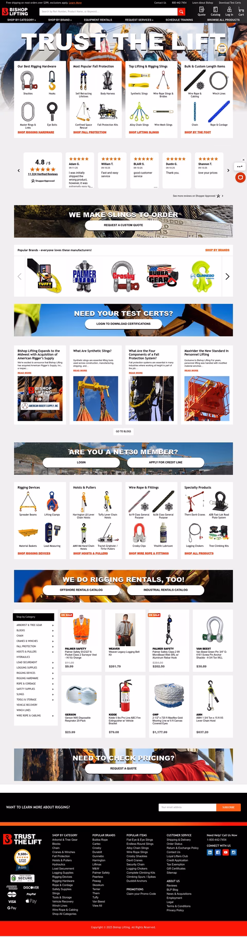 Bishop-Lifting Homepage 1440px