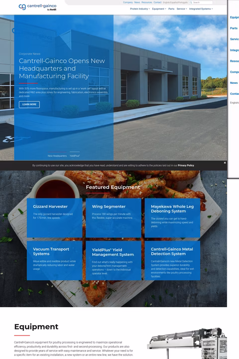 Cantrell-Gainco Homepage 1440px