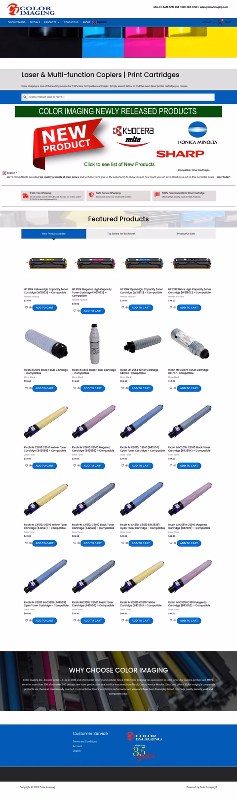 Color-Imaging Homepage 1440px