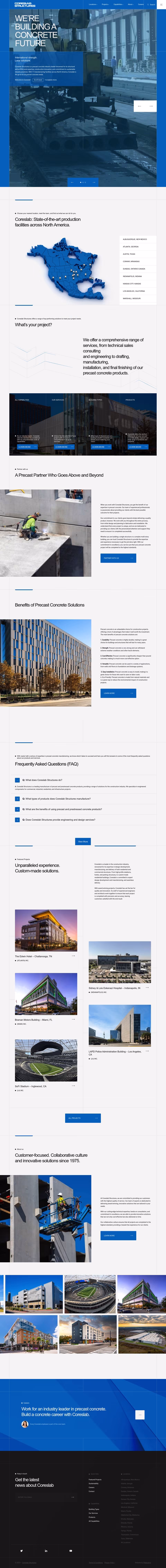 Coreslab-Structures Homepage 1440px