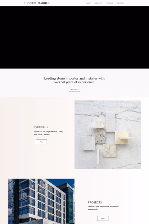 Crystal-Marble-Company Homepage 1440px