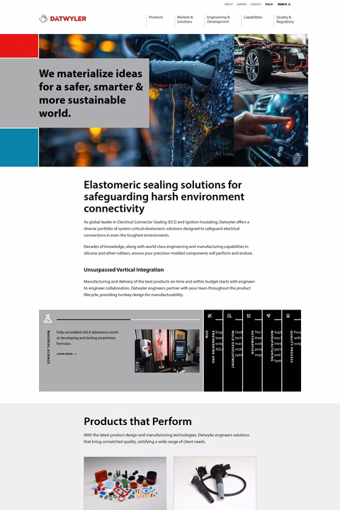 Datwyler Homepage 1440px