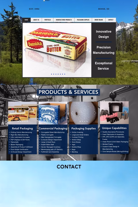 Dixon-Container Homepage 1440px