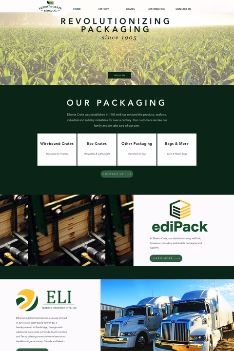Elberta-Crate-Box-Company Homepage 1440px