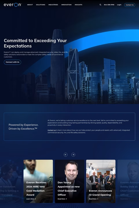 Everon Homepage 1440px