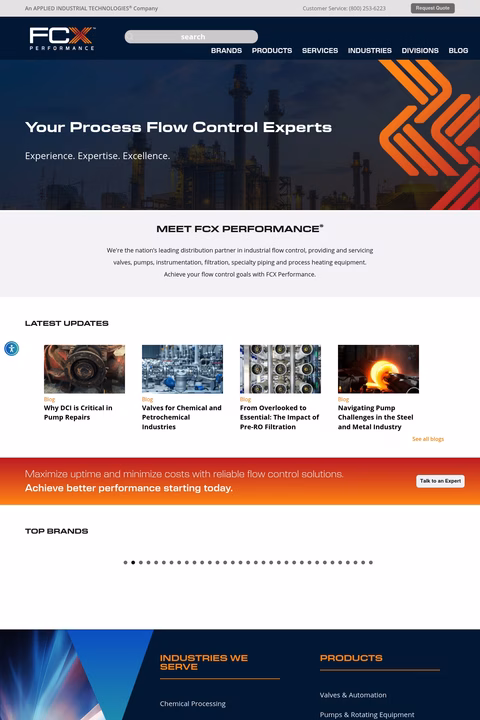 Fcx-Performance Homepage 1440px