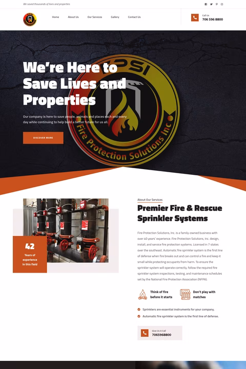Fire-Protection-Solutions Homepage 1440px