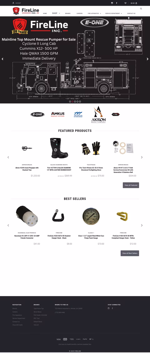 Fireline-Inc Homepage 1440px