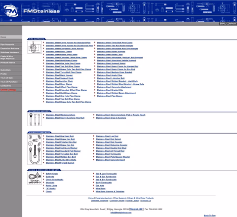 Fm-Stainless-Fasteners Homepage 1440px