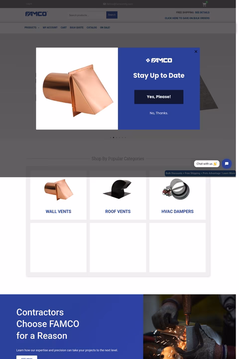 Fresh-Air-Manufacturing Homepage 1440px