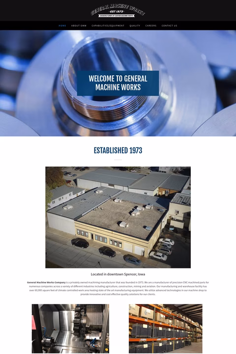 General-Machine-Works Homepage 1440px