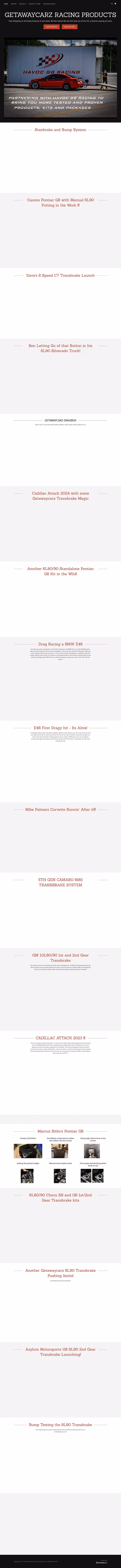 Getawaycarz Homepage 1440px