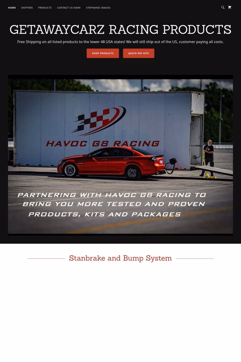 Getawaycarz Homepage 1440px