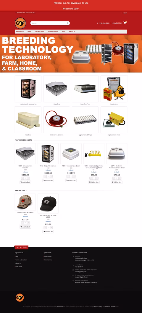 Gqf-Manufacturing-Company Homepage 1440px