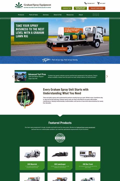 Graham-Spray-Equipment Homepage 1440px